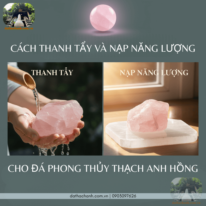 Đá phong thủy thạch anh hồng, ý nghĩa, cách dùng và giá chuẩn cho phong thủy nhà ở 105 đá phong thủy thạch anh hồng