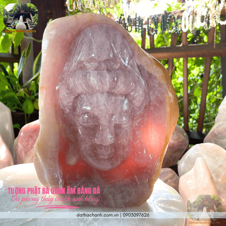 Đá phong thủy thạch anh hồng, ý nghĩa, cách dùng và giá chuẩn cho phong thủy nhà ở 126 đá phong thủy thạch anh hồng