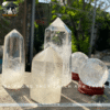 đá phong thủy thạch anh trắng