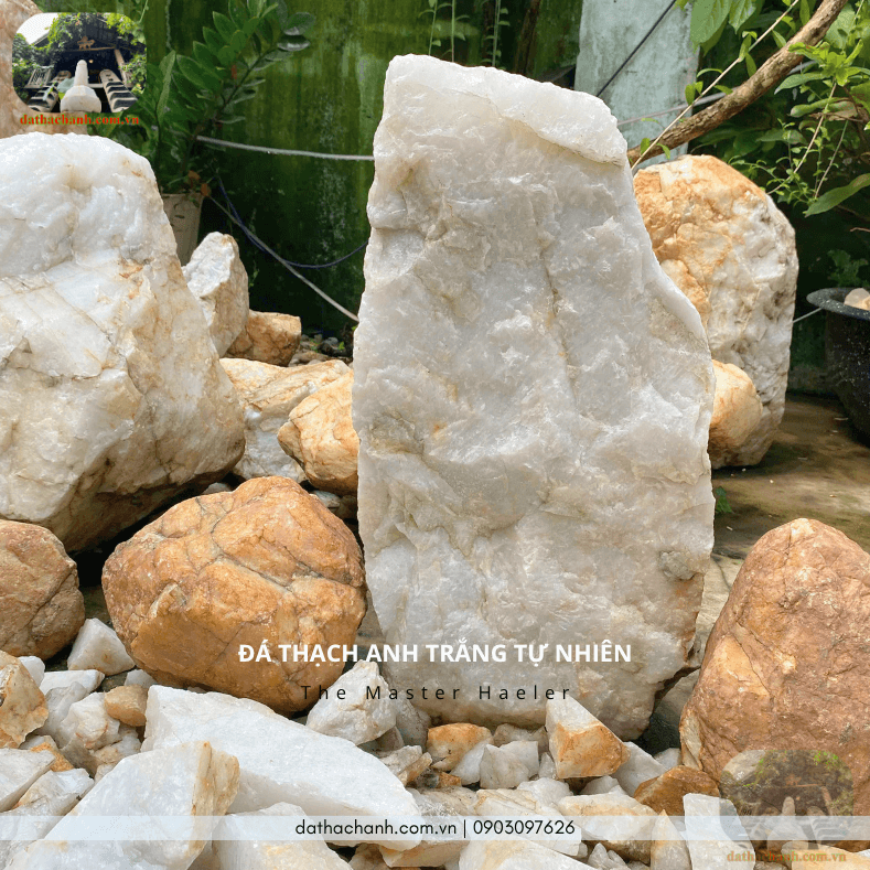 đá thạch anh thô tự nhiên