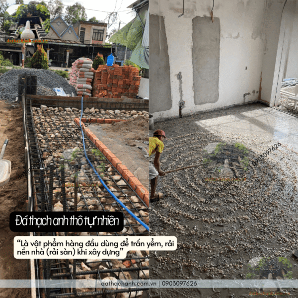 đá thạch anh thô tự nhiên