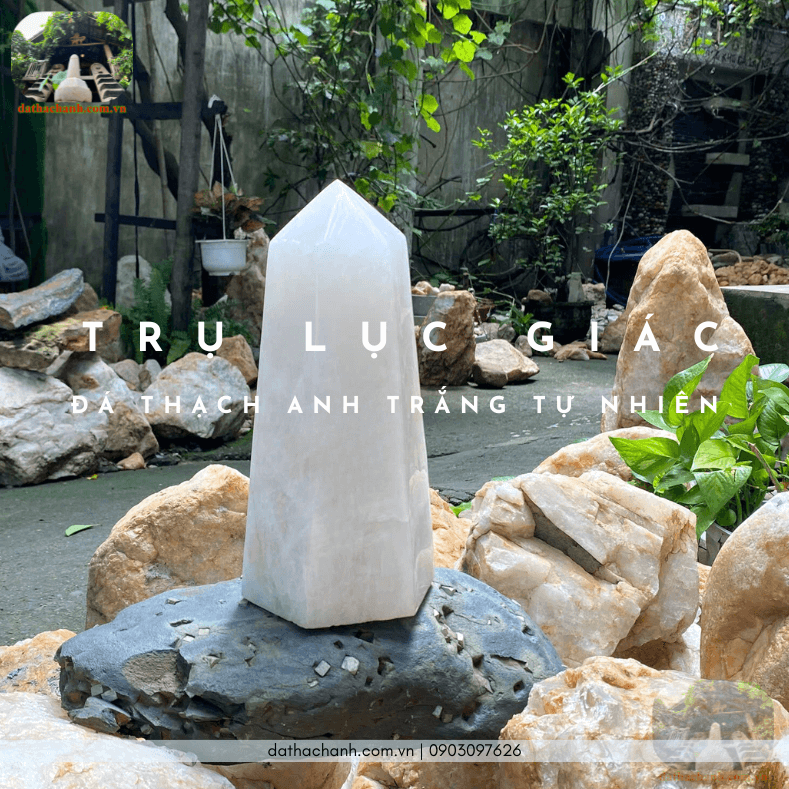 đá thạch anh trắng tự nhiên
