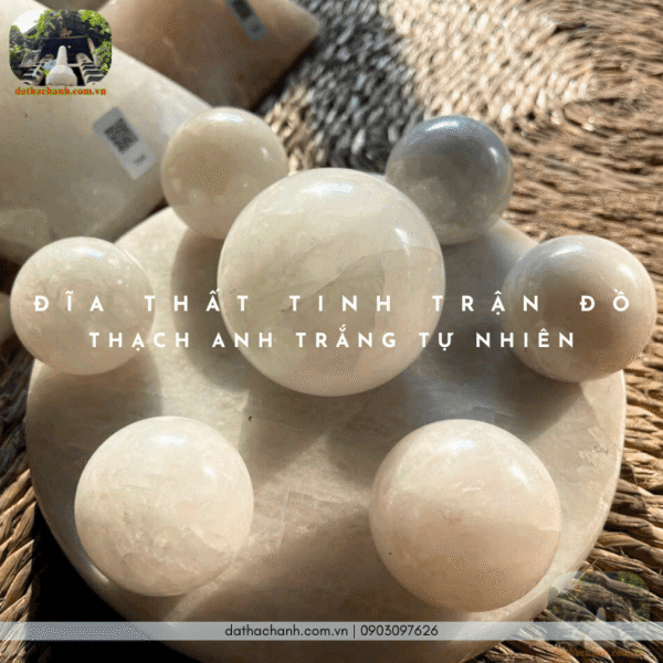 đá thạch anh trắng tự nhiên