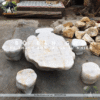 Đá thạch anh trắng tự nhiên trấn trạch, bảo vệ gia đạo bình an, năng lượng thanh khiết 78 đá thạch anh trắng tự nhiên