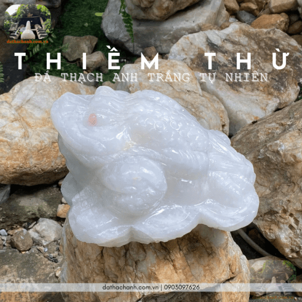 đá thạch anh trắng tự nhiên