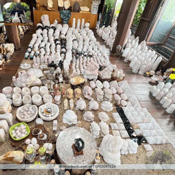 đá thạch anh trắng tự nhiên