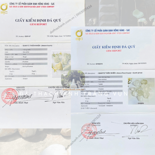 đá thạch anh trắng vụn