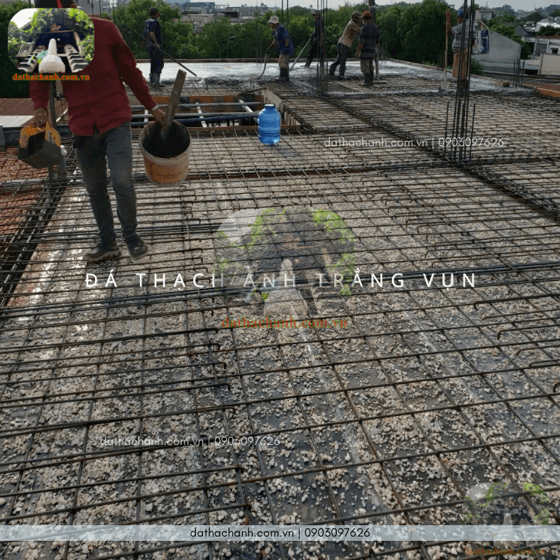 Đá thạch anh trắng vụn giải pháp rải nền nhà, trấn trạch an gia toàn diện 44 đá thạch anh trắng vụn