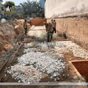 đá thạch anh trắng vụn