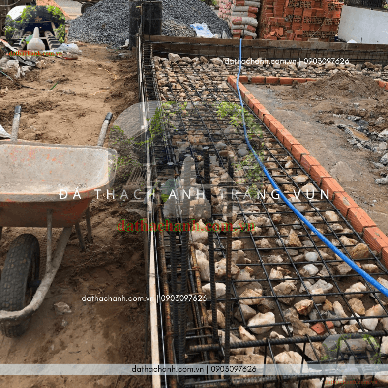 Đá thạch anh trắng vụn giải pháp rải nền nhà, trấn trạch an gia toàn diện 47 đá thạch anh trắng vụn