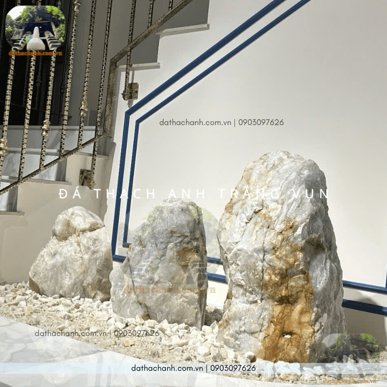 Đá thạch anh trắng vụn giải pháp rải nền nhà, trấn trạch an gia toàn diện 49 đá thạch anh trắng vụn