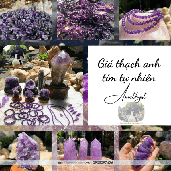 giá thạch anh tím tự nhiên