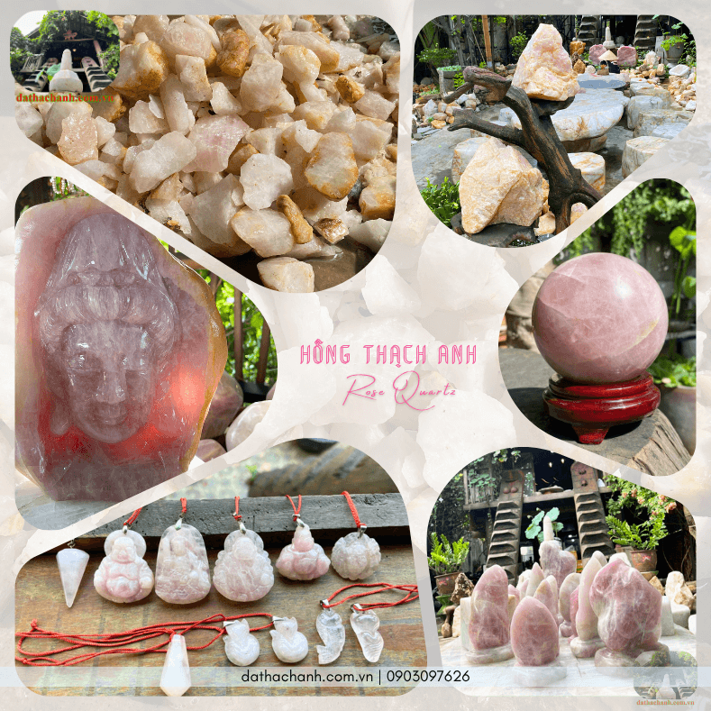 Hồng thạch anh thiên nhiên mang năng lượng an lành và sức sống mới 37 hồng thạch anh