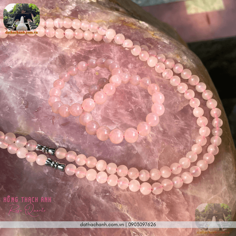 Hồng thạch anh thiên nhiên mang năng lượng an lành và sức sống mới 40 hồng thạch anh