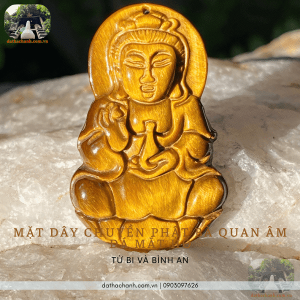 mặt dây chuyền đá mắt hổ