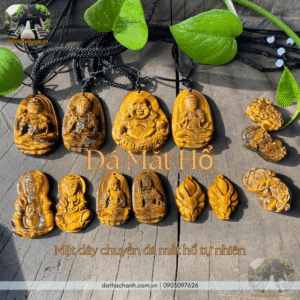 mặt dây chuyền đá mắt hổ
