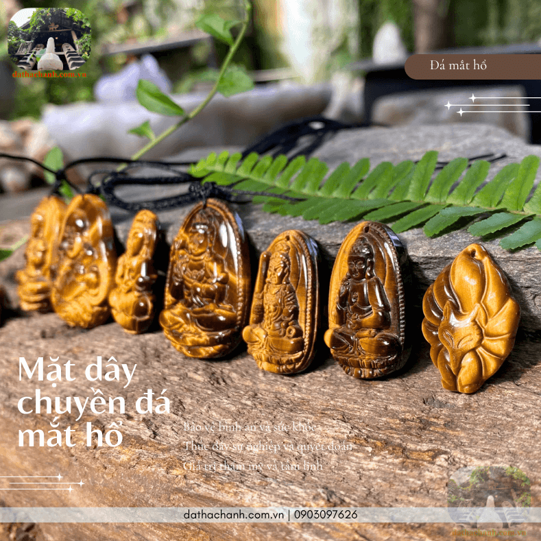 TOP 8+ mẫu mặt dây chuyền đá mắt hổ sang trọng được yêu thích nhất 45 mặt dây chuyền đá mắt hổ
