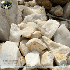 đá thạch anh màu trắng