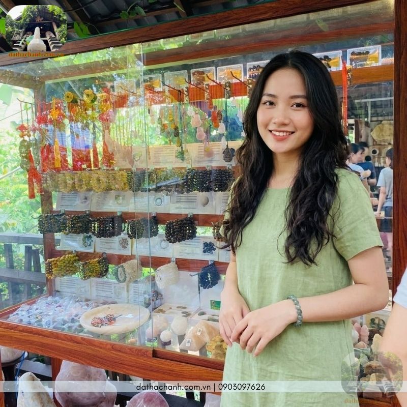 thạch anh tóc rêu