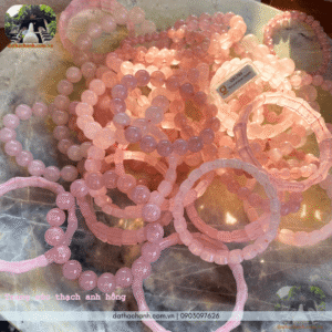 trang sức thạch anh hồng