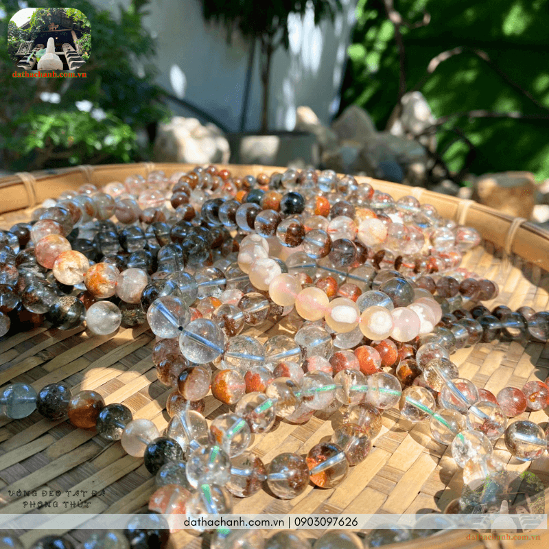 Vòng đeo tay đá phong thủy - Mẫu đẹp, giá tốt, hợp mệnh: Năng lượng tự nhiên, may mắn thịnh vượng 88 vòng đeo tay đá phong thủy