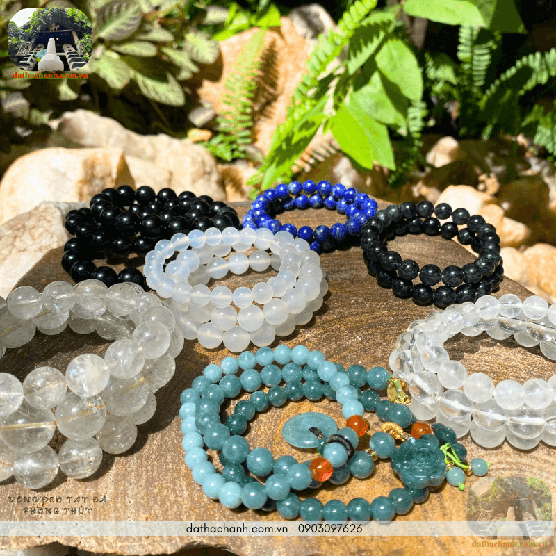 Vòng đeo tay đá phong thủy - Mẫu đẹp, giá tốt, hợp mệnh: Năng lượng tự nhiên, may mắn thịnh vượng 97 vòng đeo tay đá phong thủy