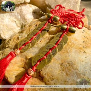 dây treo hồ lô bằng đồng kết xu ngũ đế