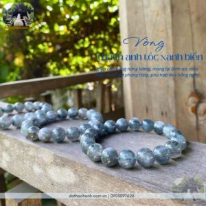 thạch anh tóc xanh biển