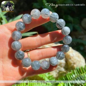 thạch anh tóc xanh biển