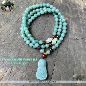 vòng chuỗi Phật Bà lam ngọc