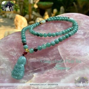 vòng chuỗi Phật Bà lam ngọc
