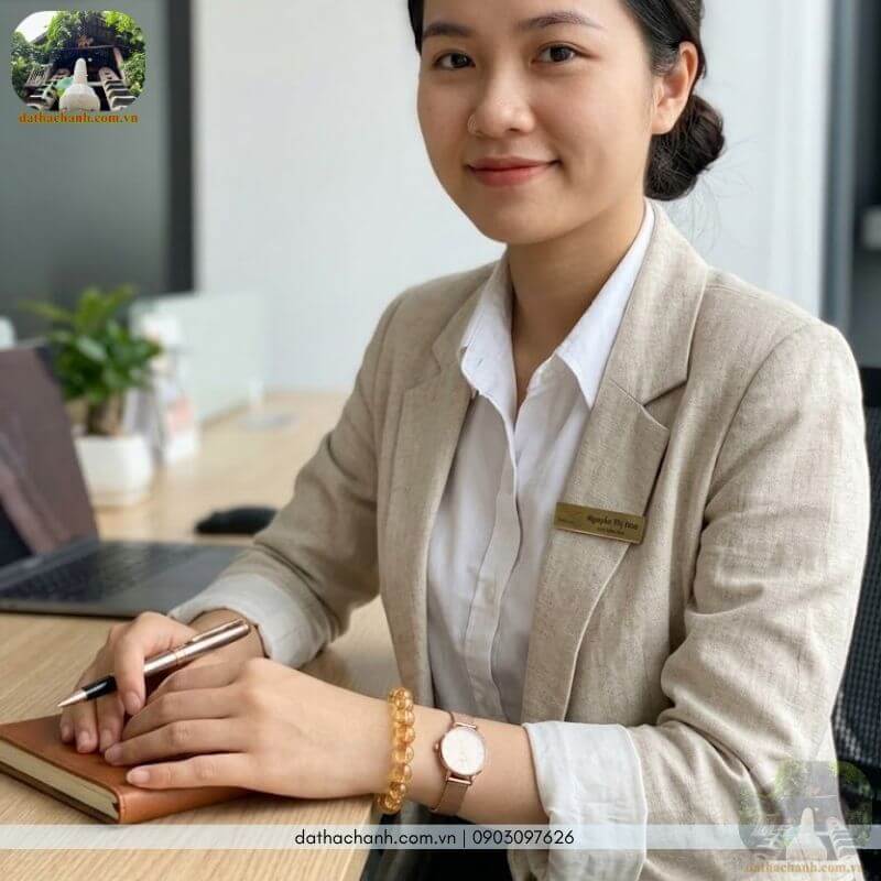 vòng đá citrine vàng