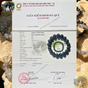 vòng thạch anh tóc đen