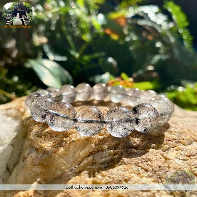 vòng thạch anh tóc đen