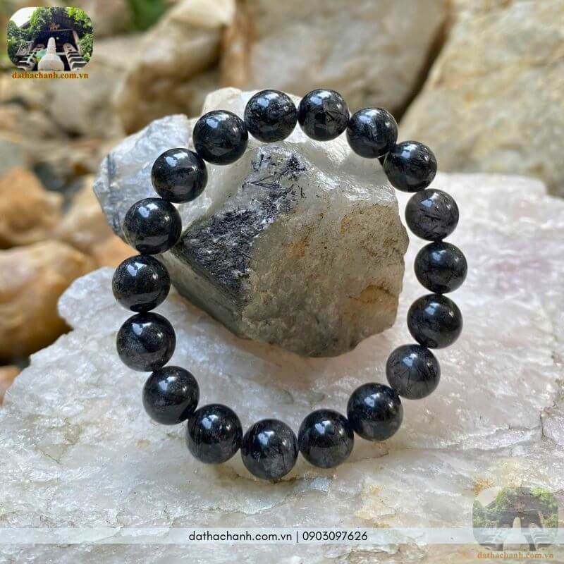 vòng thạch anh tóc đen