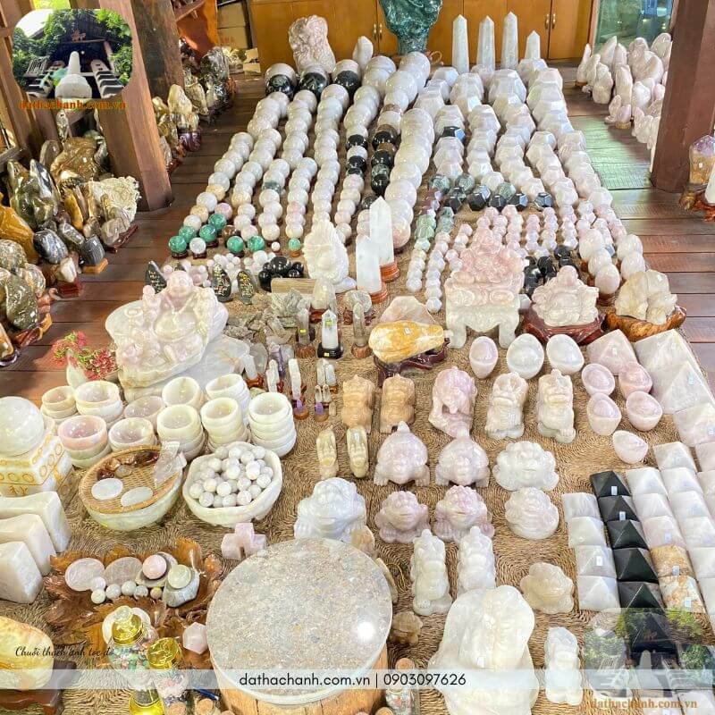 chuỗi thạch anh tóc đỏ