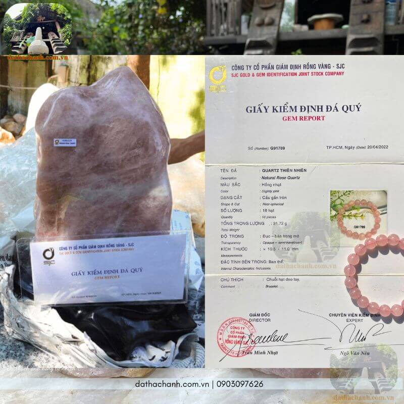 Đá thạch anh hồng tự nhiên Việt Nam 47 đá thạch anh hồng tự nhiên
