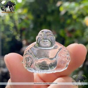 mặt dây chuyền đá thạch anh trắng trong suốt