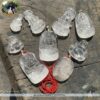 dây chuyền thạch anh trắng