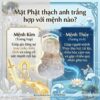 mặt phật thạch anh trắng