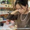 vòng cổ thạch anh hồng
