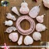 vòng cổ thạch anh hồng