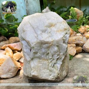 đá thạch anh trắng thô