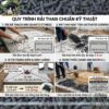 Viên nén than hoạt tính gáo dừa nguyên chất - Rải nắp bể phốt, khử mùi, hút ẩm và lọc nước 12 Quy trình rải than hoạt tính rải lên nắp bể phốt